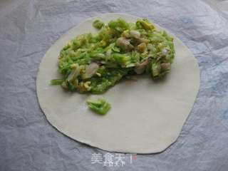 西葫芦蛤蜊合饼的做法步骤:12