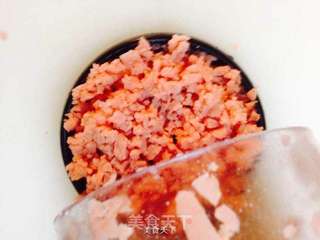 迷你葱香火腿花卷的做法步骤:2