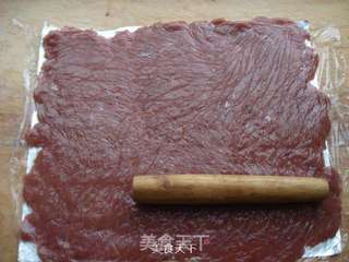 蜜汁猪肉脯的做法步骤:4