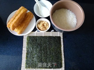 海苔粢饭卷的做法步骤:2