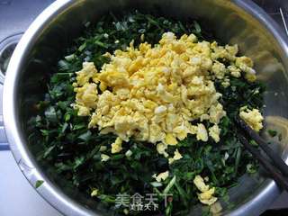 韭菜鸡蛋盒子的做法步骤:6