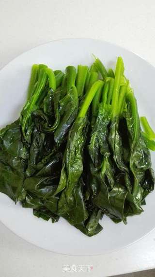 蚝油芥兰的做法步骤:4