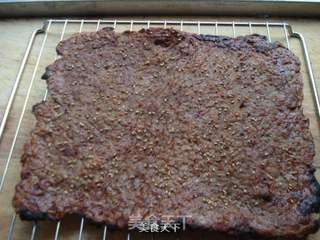 蜜汁猪肉脯的做法步骤:8