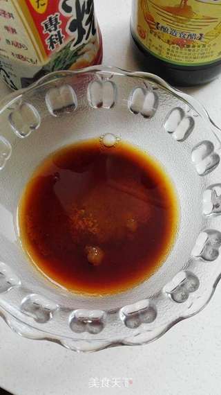萝卜苗拌黑纳豆的做法步骤:3