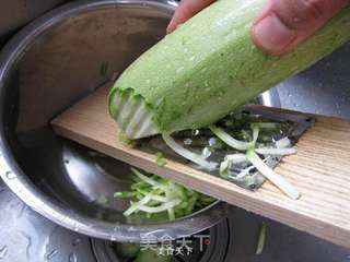 西葫芦蛤蜊合饼的做法步骤:4