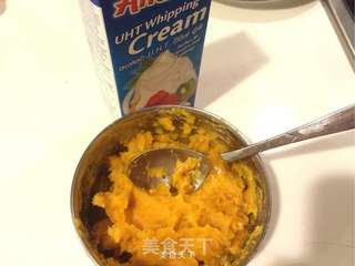 乳酪红薯泥的做法步骤:4