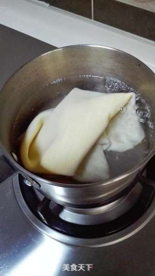 豆皮素菜卷的做法步骤:2
