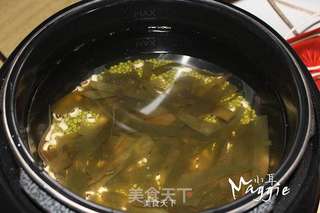 海带绿豆沙的做法步骤:3