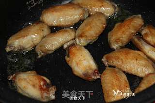 油煎咸香鸡翅的做法步骤:7