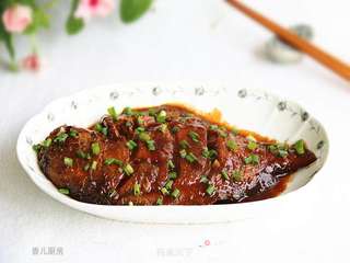 红烧鲳鱼的做法步骤:11