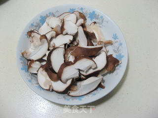 鸡肉香菇油菜的做法步骤:4
