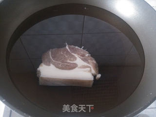 家常炒腊肉的做法步骤:2