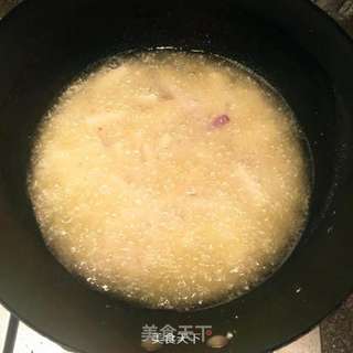 拔丝山药的做法步骤:5