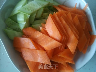 家常炒腊肉的做法步骤:3