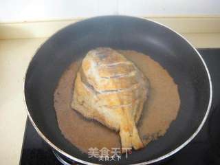 红烧鲳鱼的做法步骤:5