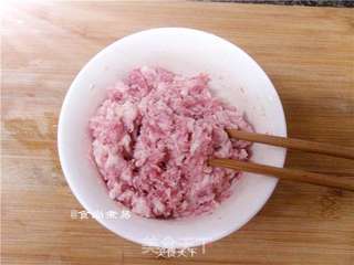 咸蛋蒸肉饼的做法步骤:2