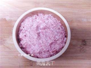 咸蛋蒸肉饼的做法步骤:5