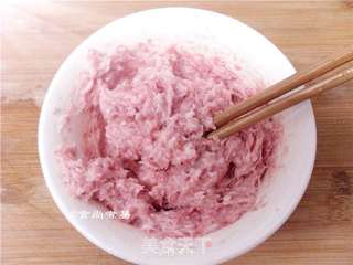 咸蛋蒸肉饼的做法步骤:4