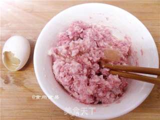 咸蛋蒸肉饼的做法步骤:3