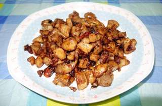 辣子鸡丁(鸡腿肉版)的做法步骤:10