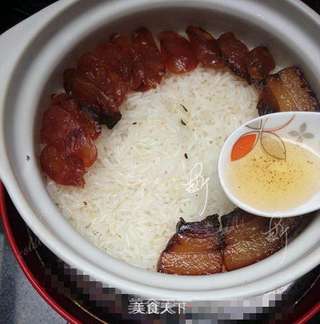 腊味煲仔饭的做法步骤:6