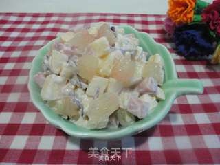 土豆火腿沙拉酱的做法步骤:10