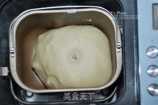 奶味肉松小餐包的做法步骤:4