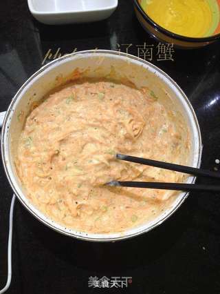 胡萝卜鸡蛋饼的做法步骤:7