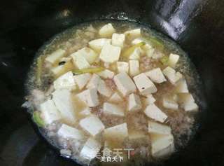 肉末豆豉烧豆腐的做法步骤：3