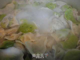 婆婆丁肉馅饺子的做法步骤:16