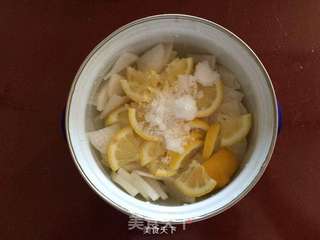 柠檬腌白萝卜的做法步骤:10