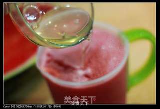 西瓜果冻的做法步骤:3