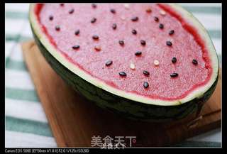西瓜果冻的做法步骤:6