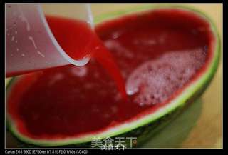 西瓜果冻的做法步骤:4