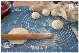 香菇卤肉鲜包的做法步骤:7