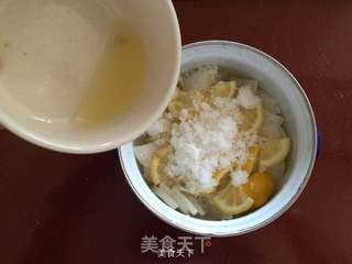 柠檬腌白萝卜的做法步骤:11