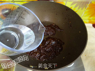 鸡蛋炸酱菠菜面的做法步骤:12