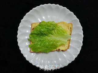 #高考倒计时营养早餐#高三党必吃的黄金组合三明治的做法步骤:5