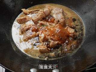 菠萝焖排骨的做法步骤:7