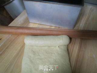 高级奶香吐司(450克土司模具)的做法步骤:3