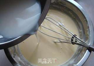 红心火龙果冻芝士双色慕斯的做法步骤:7