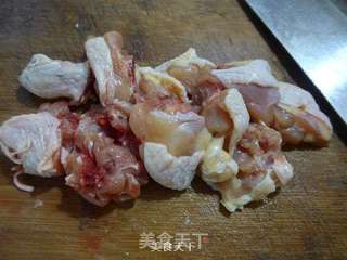 千张结烧鸡块的做法步骤:2