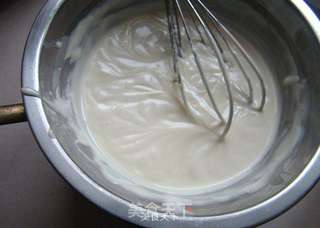 红心火龙果冻芝士双色慕斯的做法步骤:4