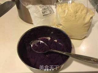紫薯球的做法步骤:4