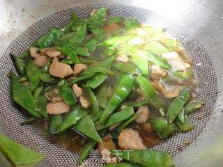 猪耳朵豆角炒肉的做法步骤:9