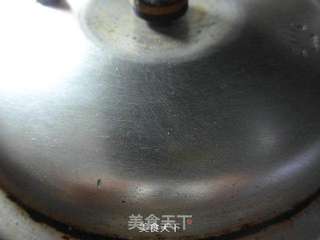 青菜咸肉大米粥的做法步骤:4