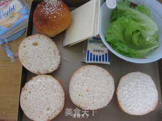 烤鸡腿汉堡的做法步骤:8
