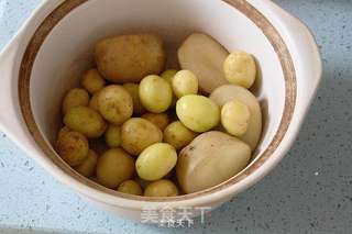 【椒盐香煎小土豆】的做法步骤:2