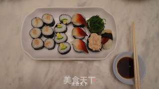 寿司拼盘的做法步骤:4