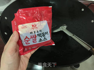 韩式香辣炒年糕的做法步骤:10